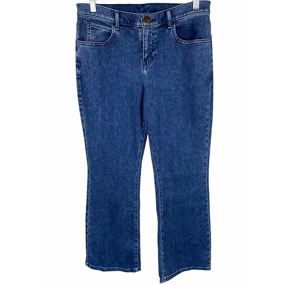 BROOKE SHIELDS Timeless Women's Petite Boot-Cut Jeans Pant Medium Wash 2P Size